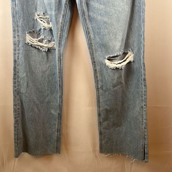 Sanctuary The Flashback Wide Leg Ripped Jeans- Size 28 - NWT - Picture 5 of 13